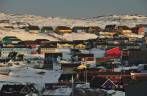Tarde de sol em Ilulissat, na Groelândia